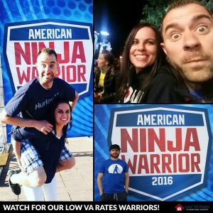 Watch American Ninja Warrior to See Wally Roskelley and Clayton Wolf of Low VA Rates