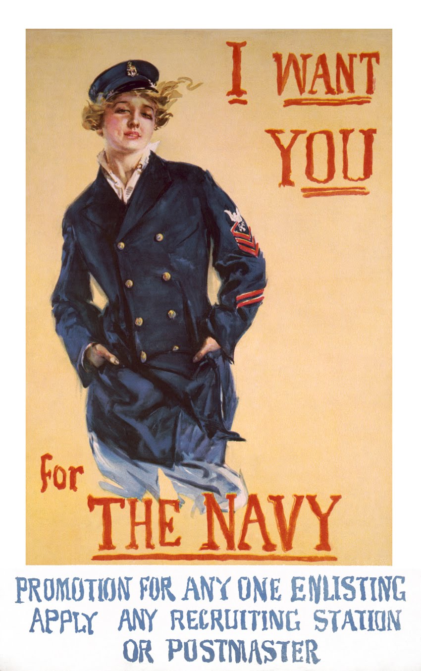 She Wants You … for the Navy